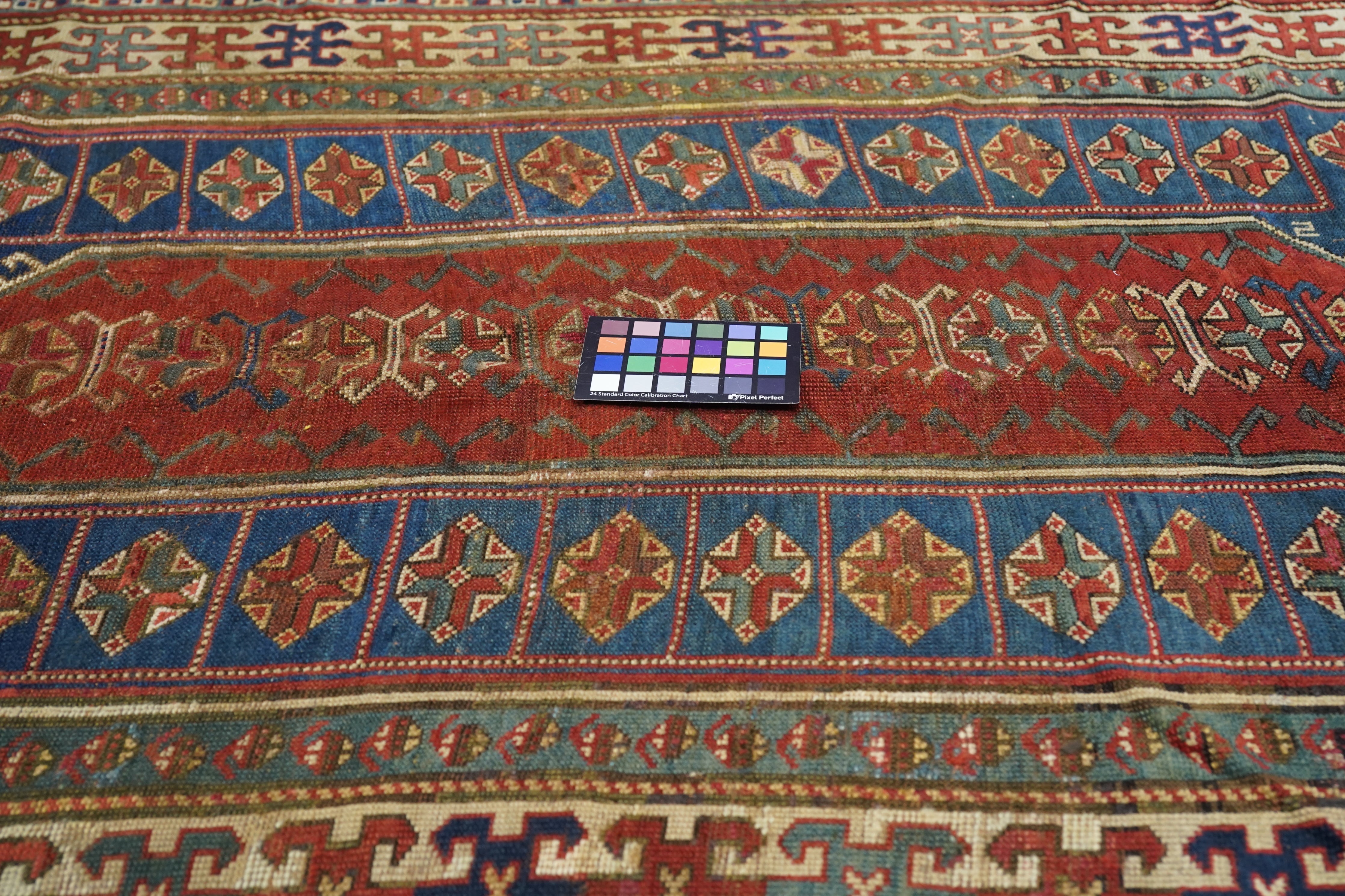 Antique Kazak Rug 4'4'' x 7'9''