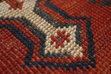 Antique Caucasian Kazak Rug 3'5'' x 4'0''