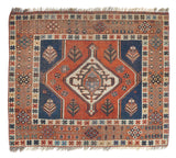 Antique Caucasian Kazak Rug 3'5'' x 4'0''