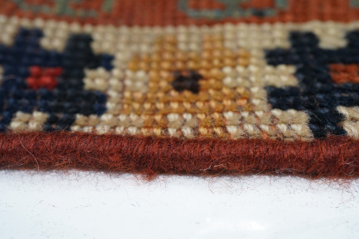 Antique Caucasian Kazak Rug 3'5'' x 4'0''