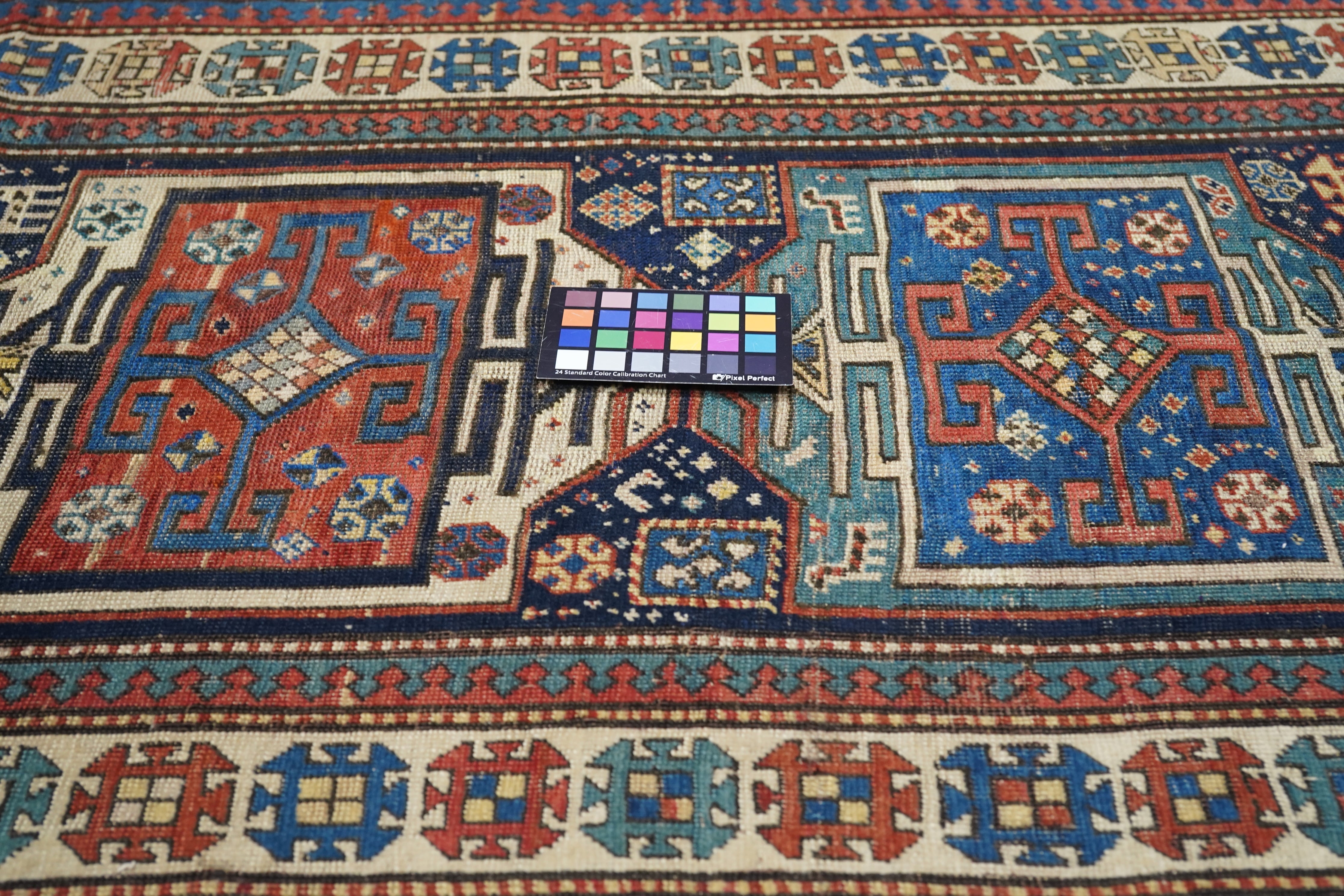 Antique Kazak Rug 3'1'' x 7'7''