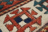 Antique Kazak Rug 3'1'' x 7'7''