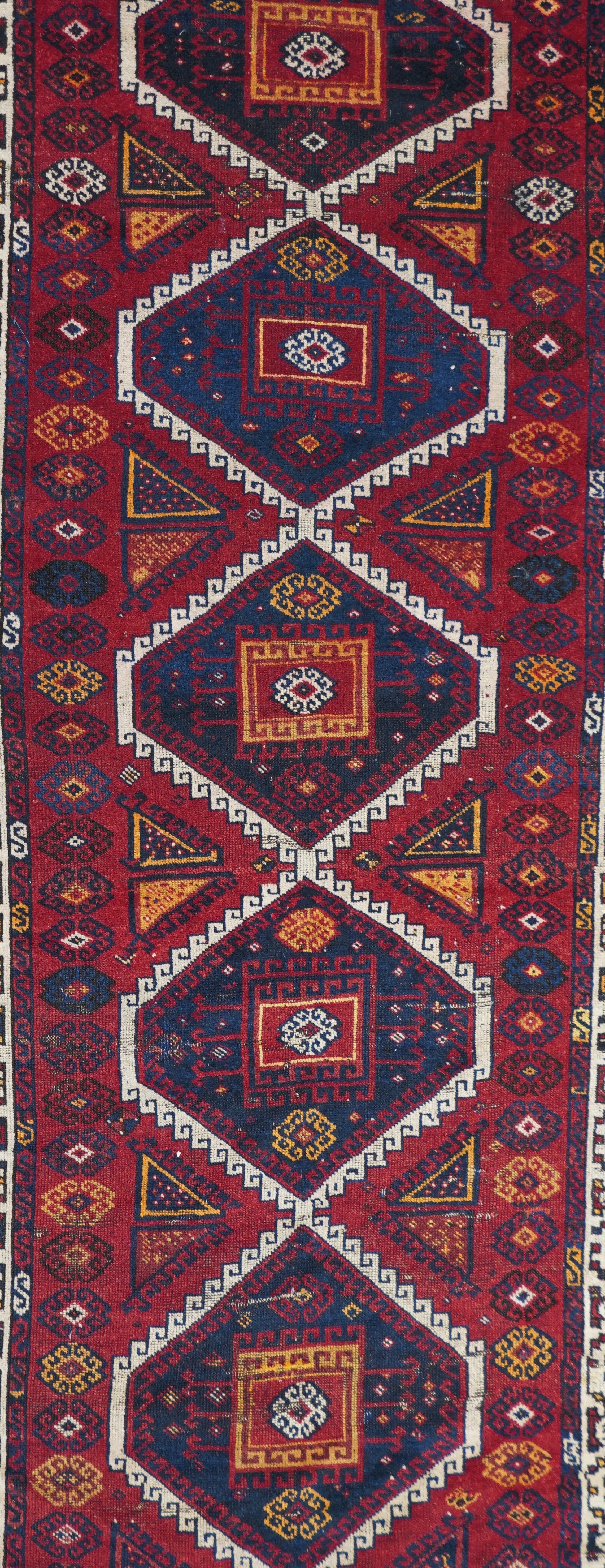 Antique Qashqai Rug 4'3'' x 9'5''