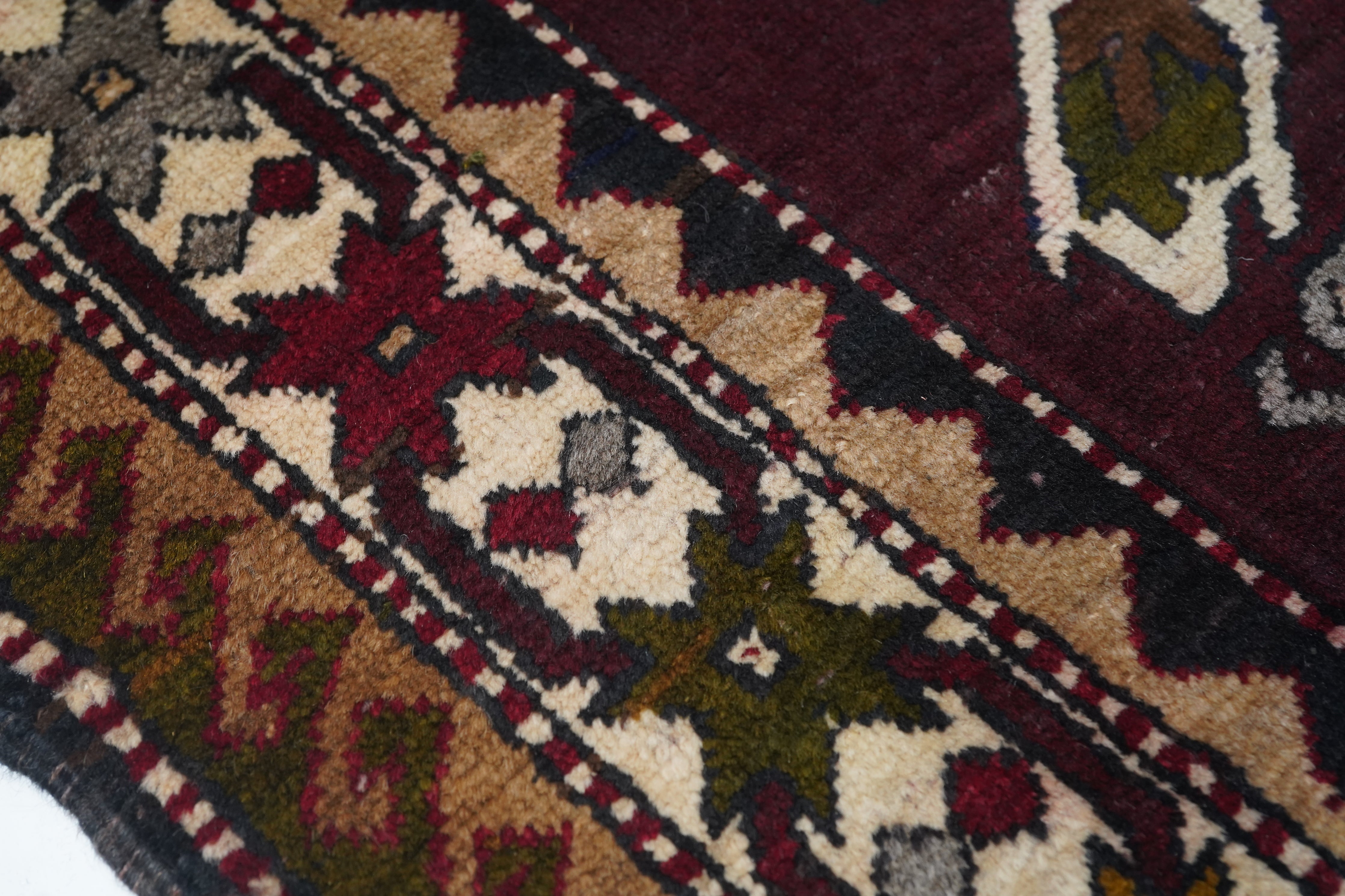 Vintage Caucasian Kazak Rug 5'4'' x 8'4''