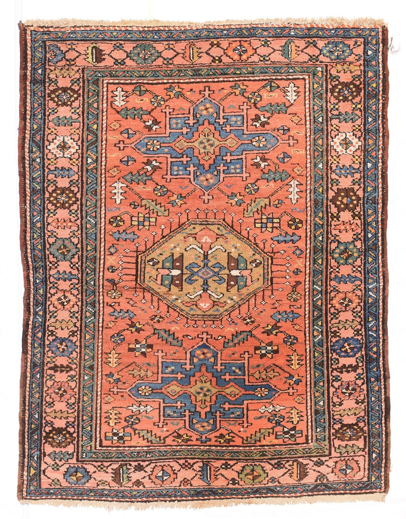 Antique Heriz Rug 4'7'' x 6'0