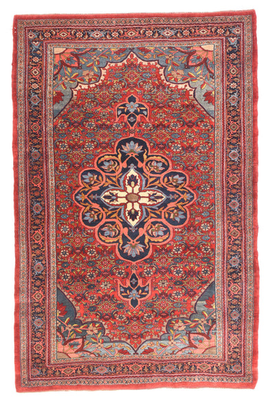Antique  Bidjar Rug 4'9'' x 7'6''