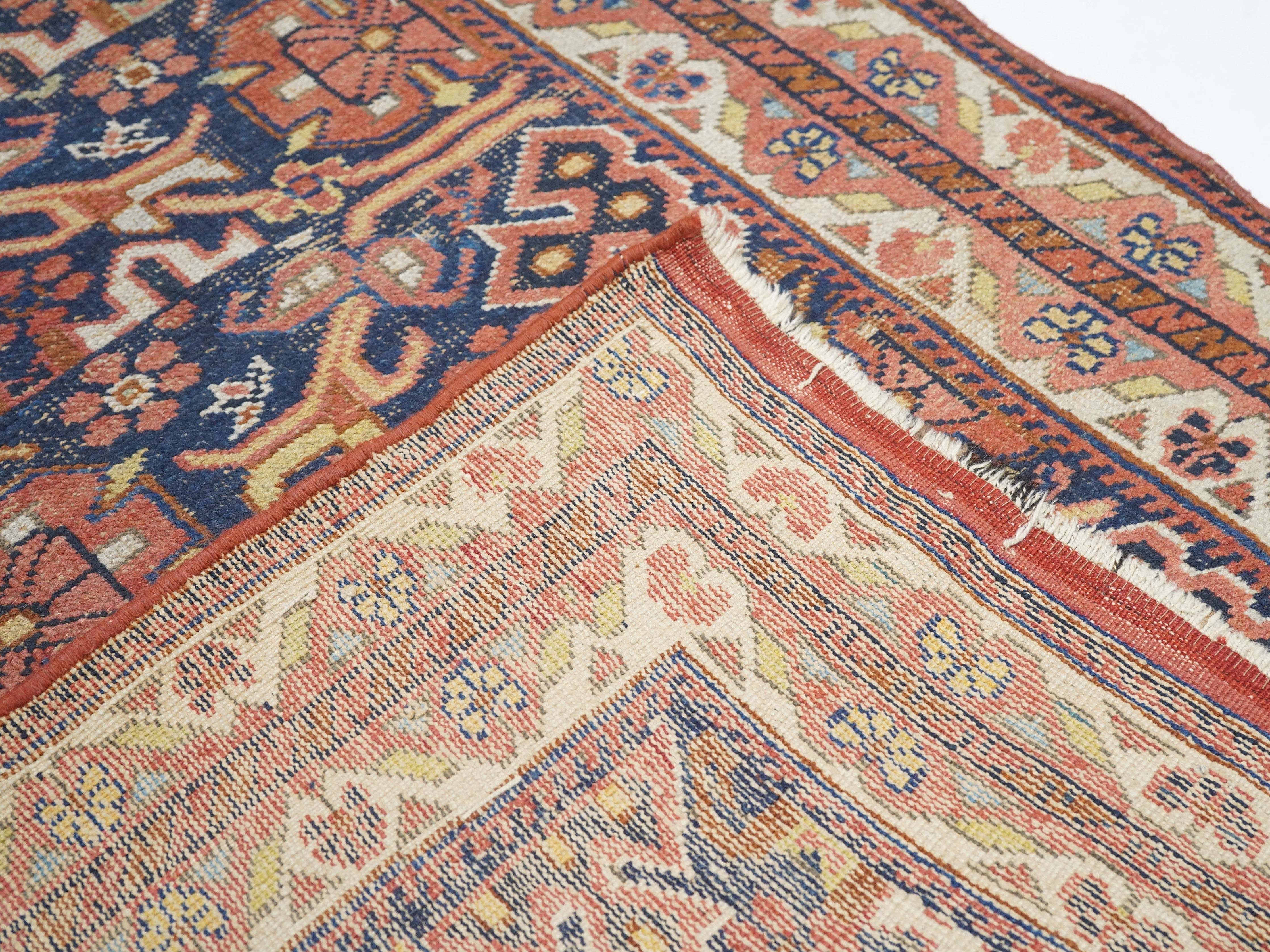 Antique Afshar Rug 4'2'' x 5'9''
