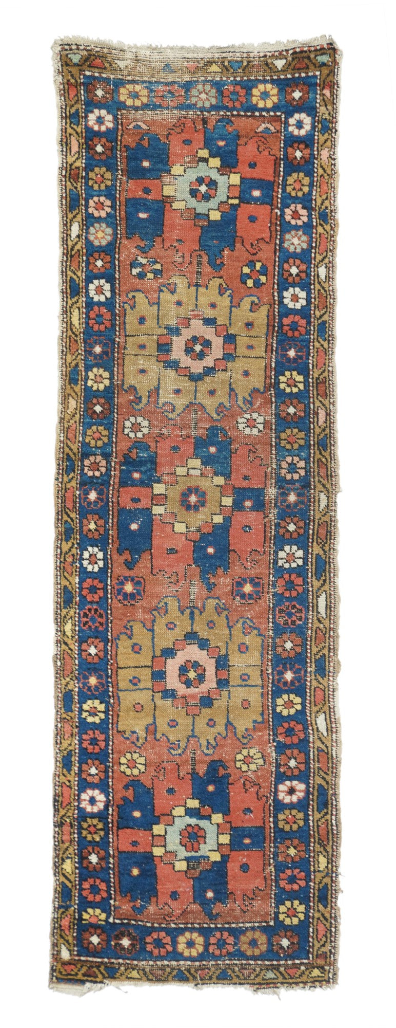 Antique Heriz Runner 2'3'' x 8'1''