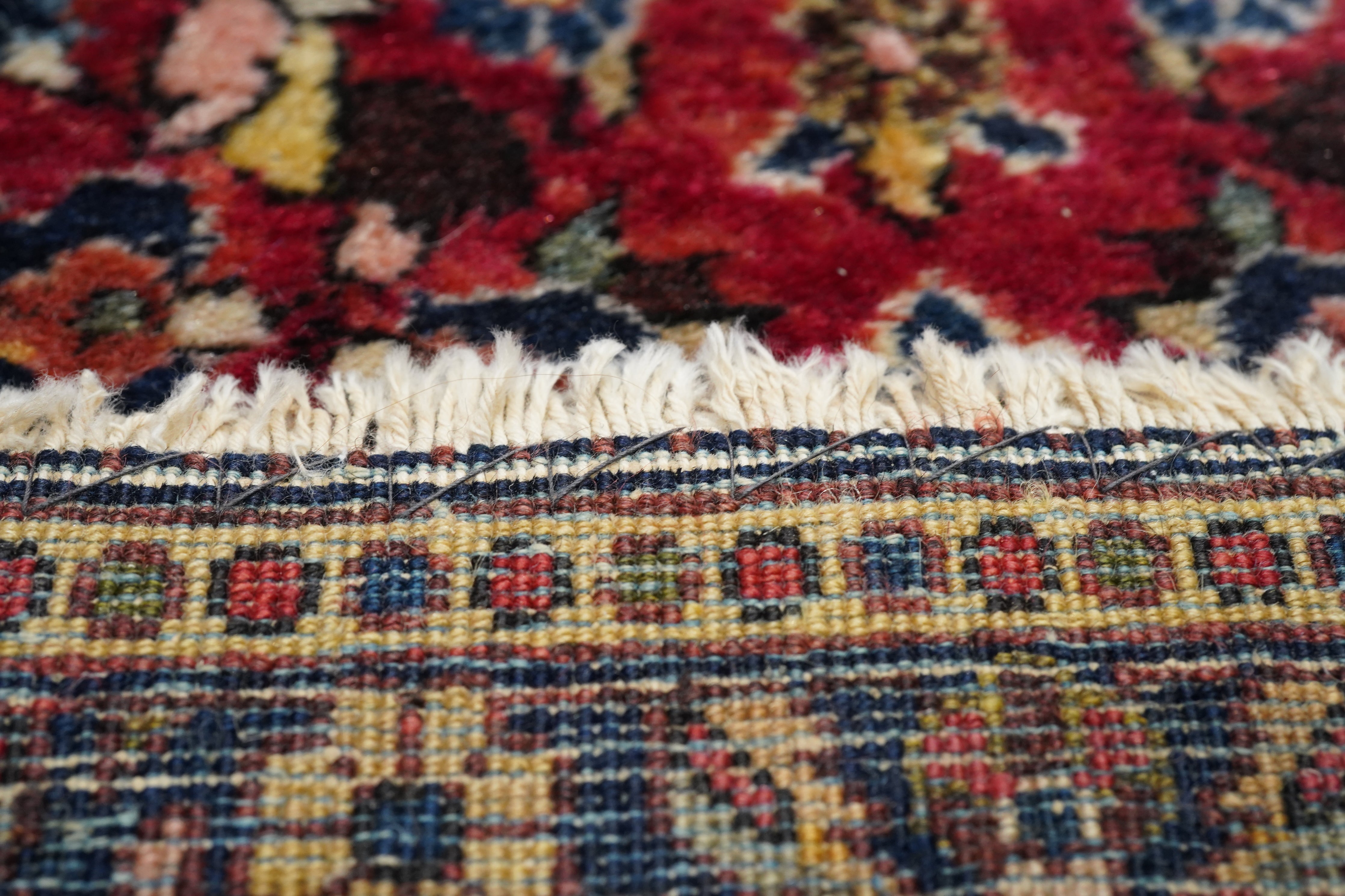 Antique Sarouk Rug 2'6'' x 6'3''