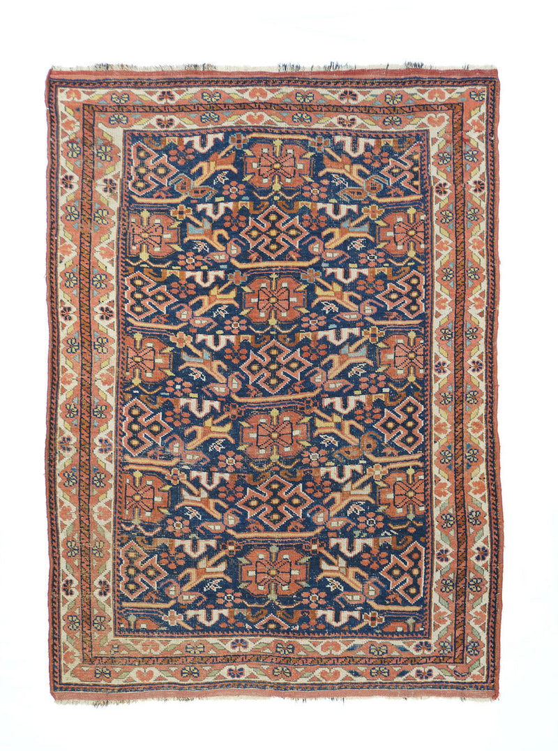 Antique Afshar Rug 4'2'' x 5'9''