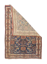 Antique Afshar Rug 4'2'' x 5'9''