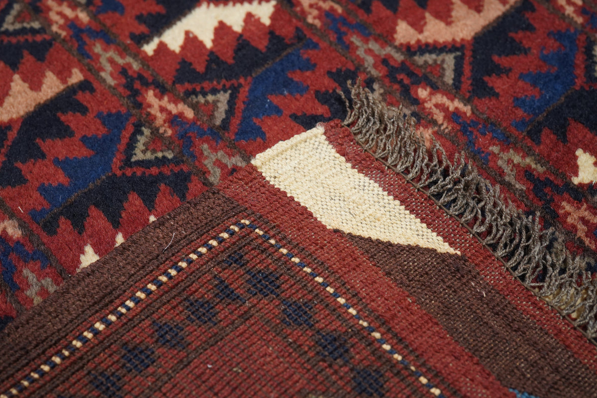 Afghan Rug 5'3'' x 6'4''