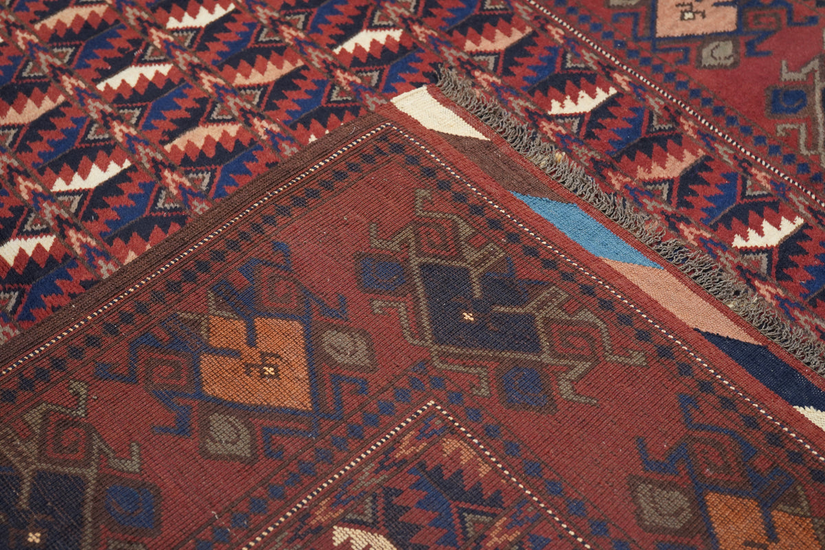 Afghan Rug 5'3'' x 6'4''