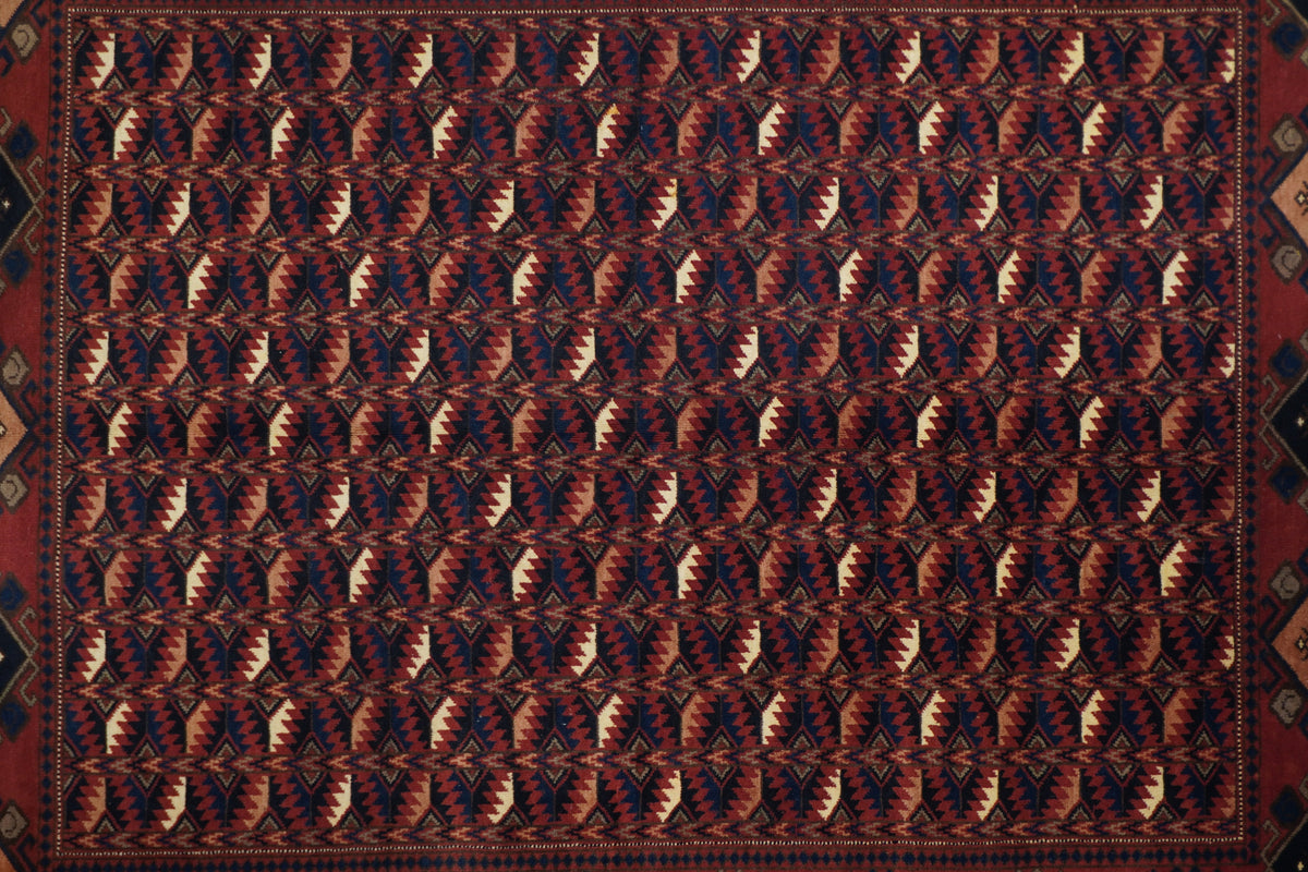 Afghan Rug 5'3'' x 6'4''