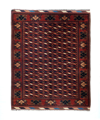Afghan Rug 5'3'' x 6'4''