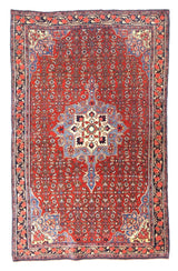 Vintage Bidjar Rug 4'3'' x 6'10''