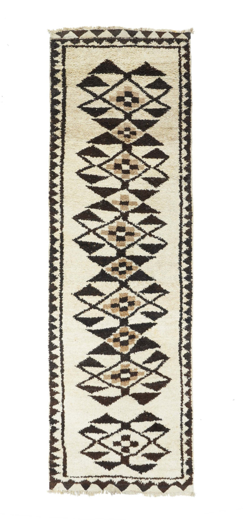 Vintage Moroccan Runner 3'2'' x 11'0