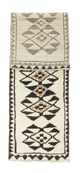 Vintage Moroccan Runner 3'2'' x 11'0"