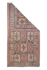 Antique Caucasian Shirvan Rug 6'5'' x 11'10''