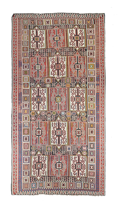 Antique Caucasian Shirvan Rug 6'5'' x 11'10''