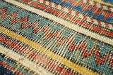 Antique Fakhralou Kazak Rug 3'0'' x 4'10''