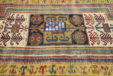 Antique Fakhralou Kazak Rug 3'0'' x 4'10''