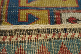 Antique Fakhralou Kazak Rug 3'0'' x 4'10''