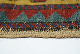 Antique Fakhralou Kazak Rug 3'0'' x 4'10''