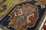 Antique Fakhralou Kazak Rug 3'0'' x 4'10''