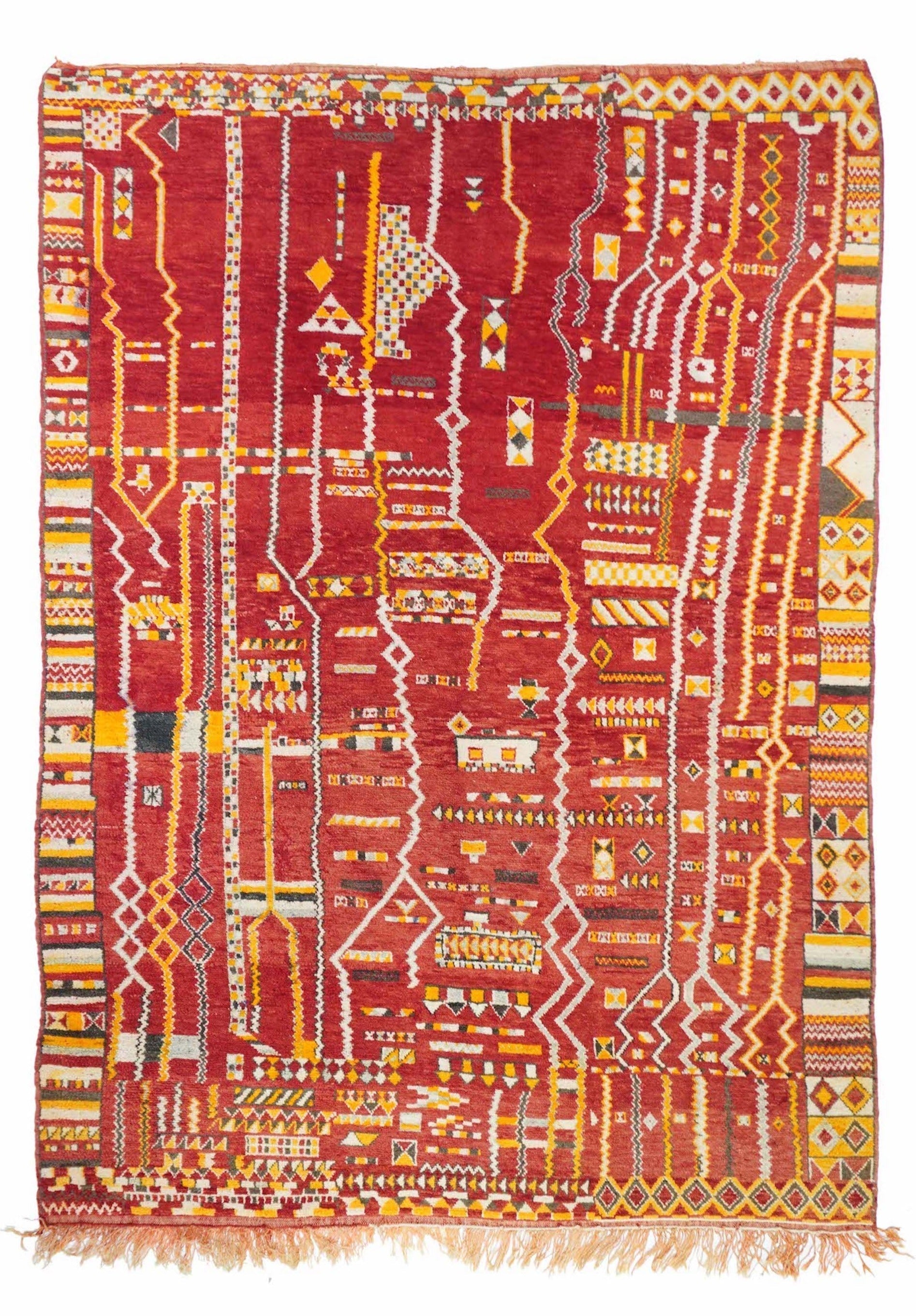 Vintage Morrocan Rug 6'2'' x 8'8''