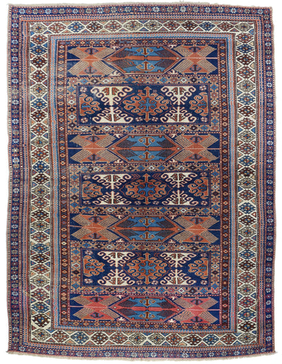 Antique Caucasian Rug 5'5'' x 7'5''