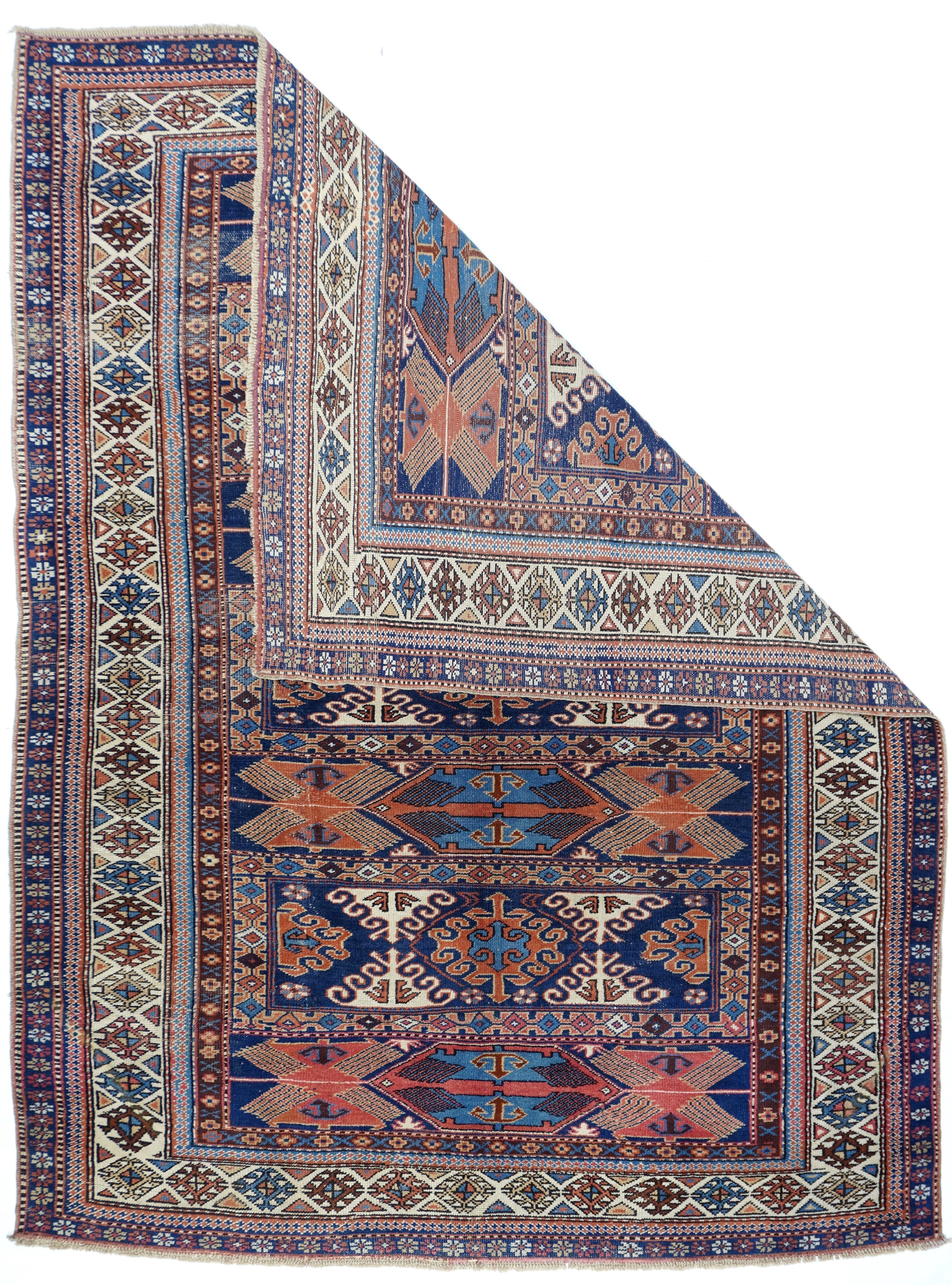 Antique Caucasian Rug 5'5'' x 7'5''