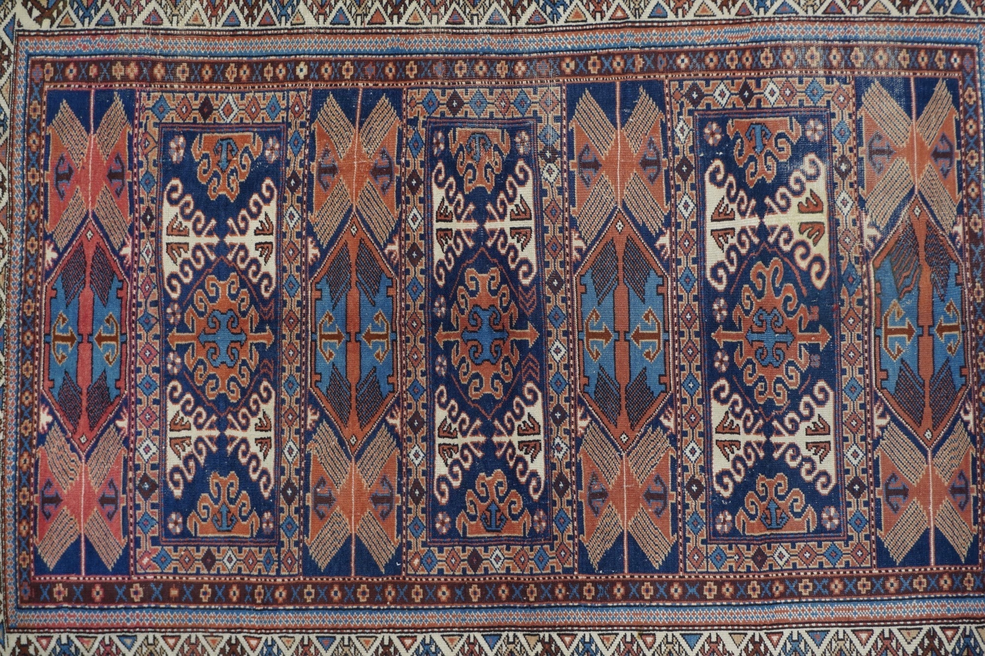 Antique Caucasian Rug 5'5'' x 7'5''