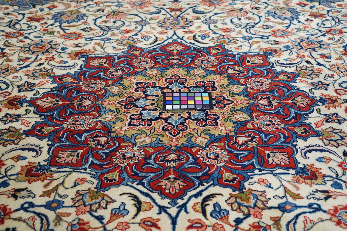Vintage Sarouk Rug 8'2'' x 12'5''