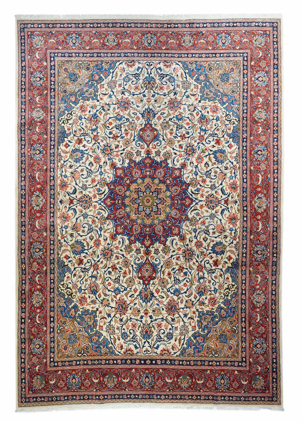 Vintage Sarouk Rug 8'2'' x 12'5''