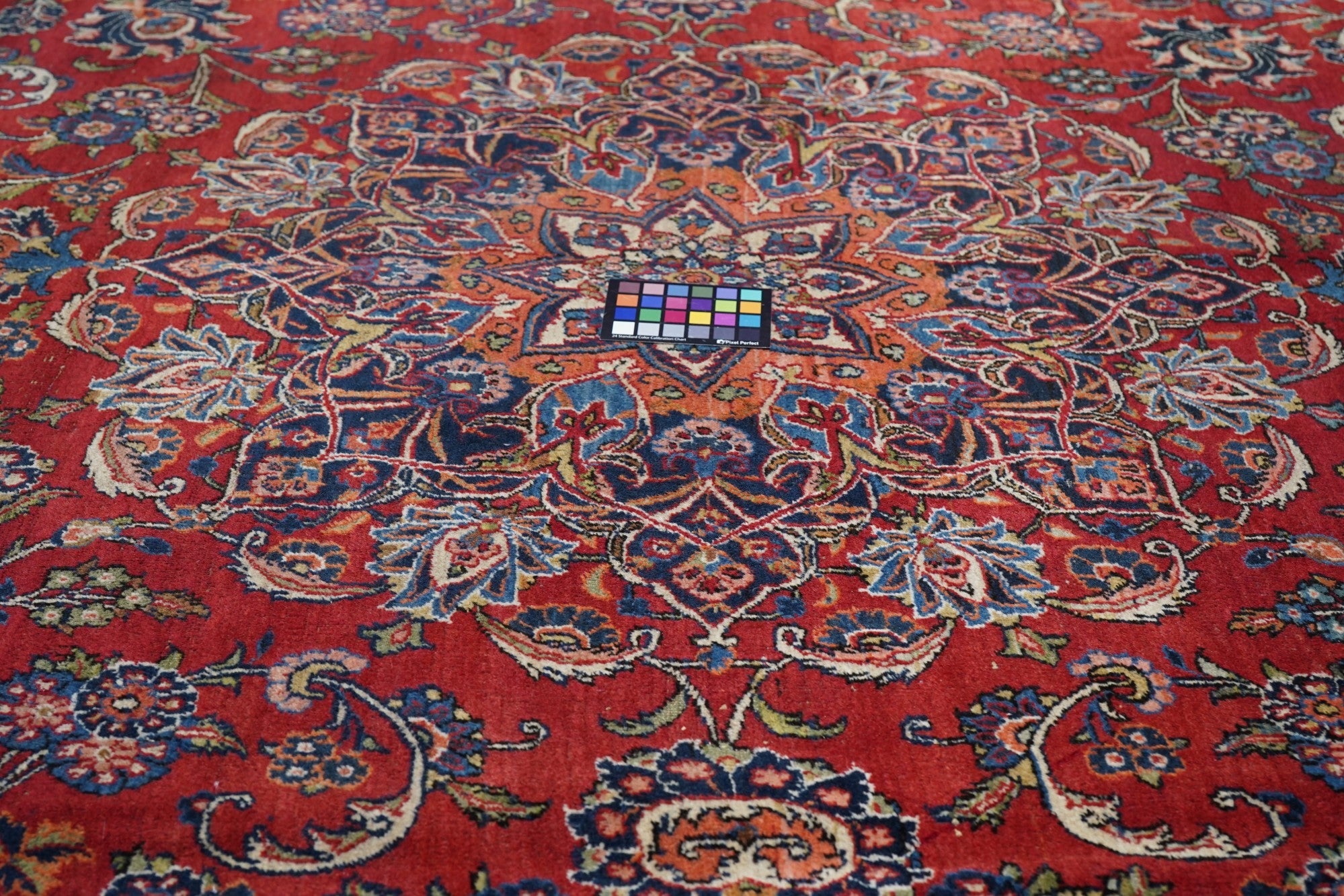 Vintage  Kashan Rug 9' 8'' x 12' 6''