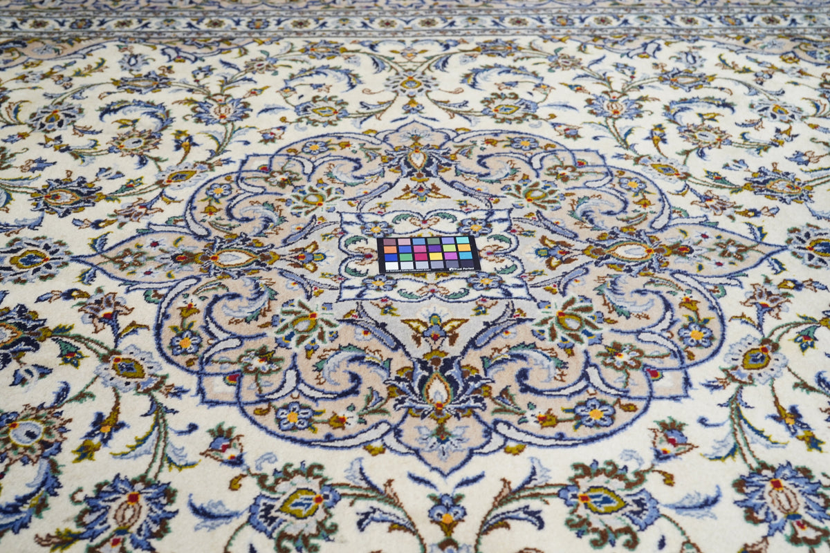 Vintage  Kashan Rug 9'9'' x 12'9''