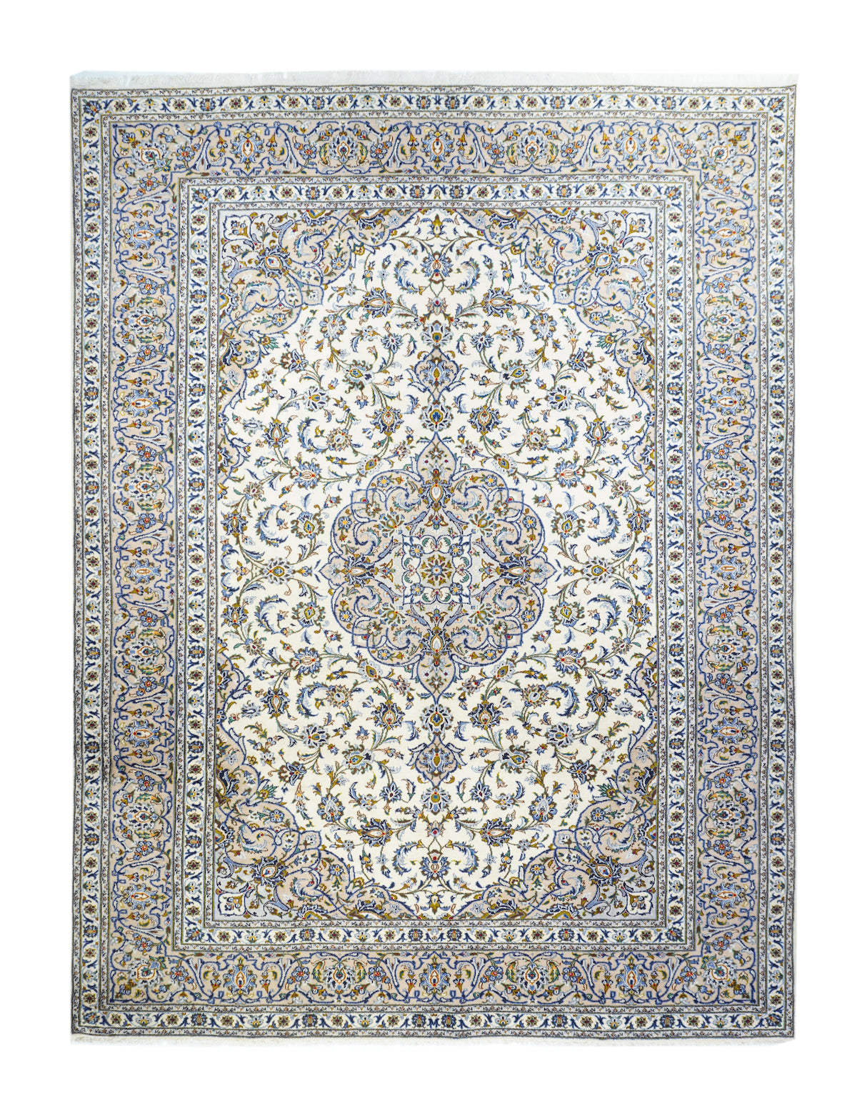 Vintage Kashan Rug 9'9'' x 12'9''