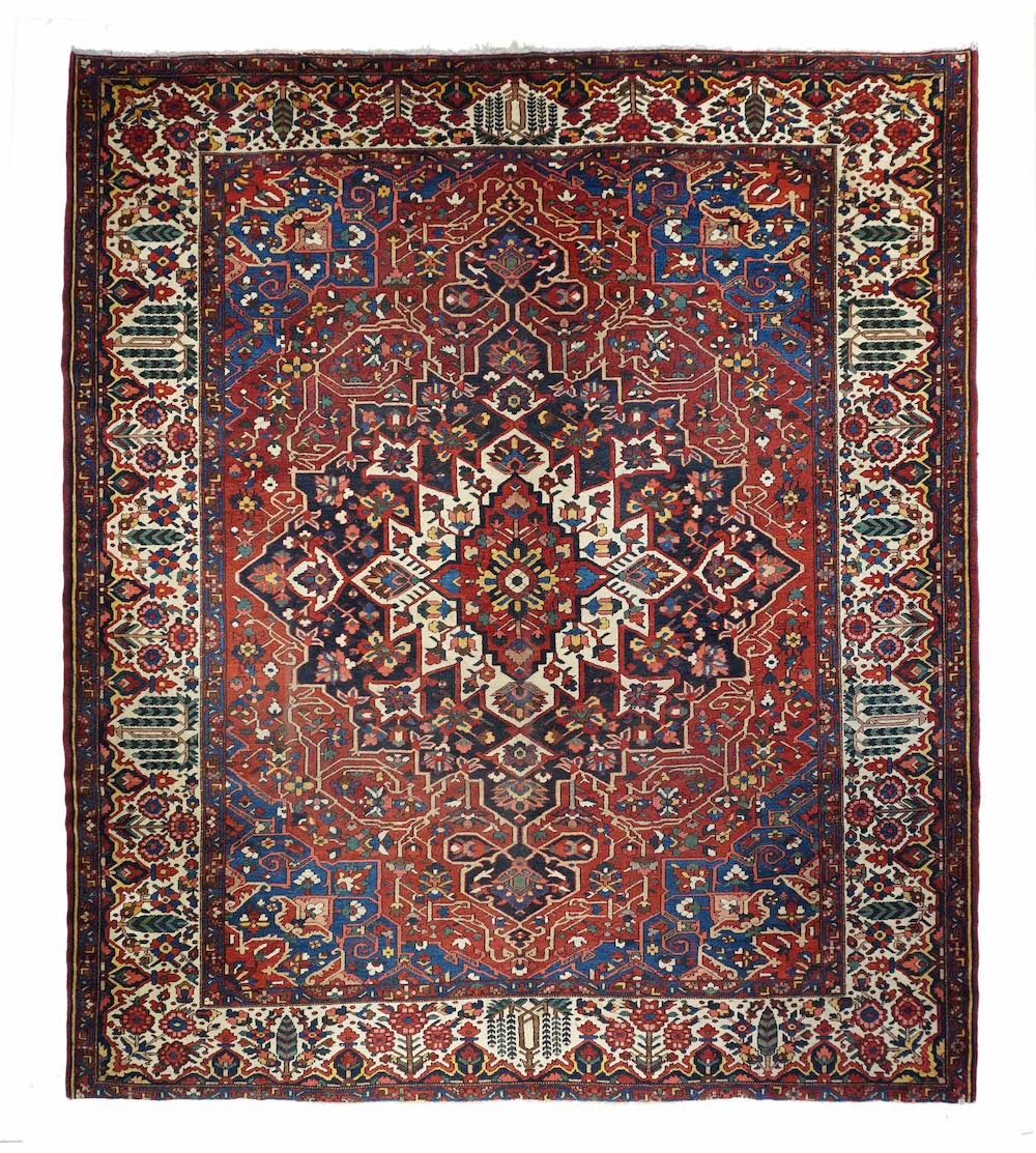 Vintage Bakhtiari Rug 10'2'' x 12'1''