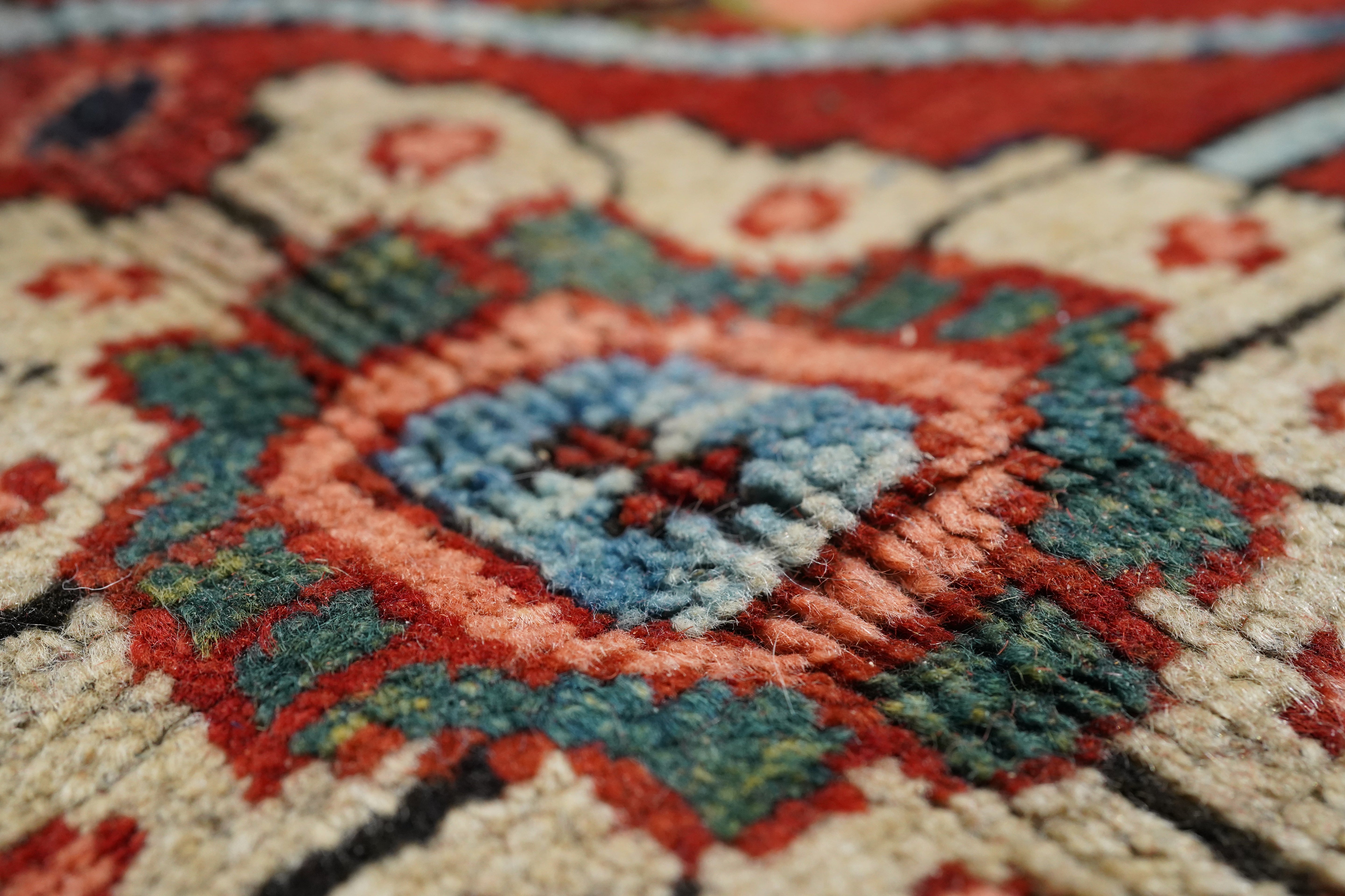 Antique Heriz Rug 8'5" x 10' 5''