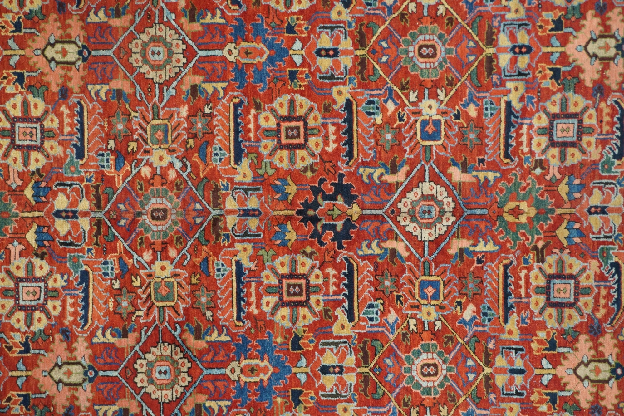 Antique Heriz Rug 8'5" x 10' 5''