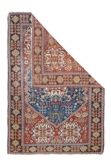 Antique Qashqai Rug 3'8'' x 5'5''