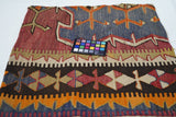 Vintage Kilim Rug 2'5" x 2'5"