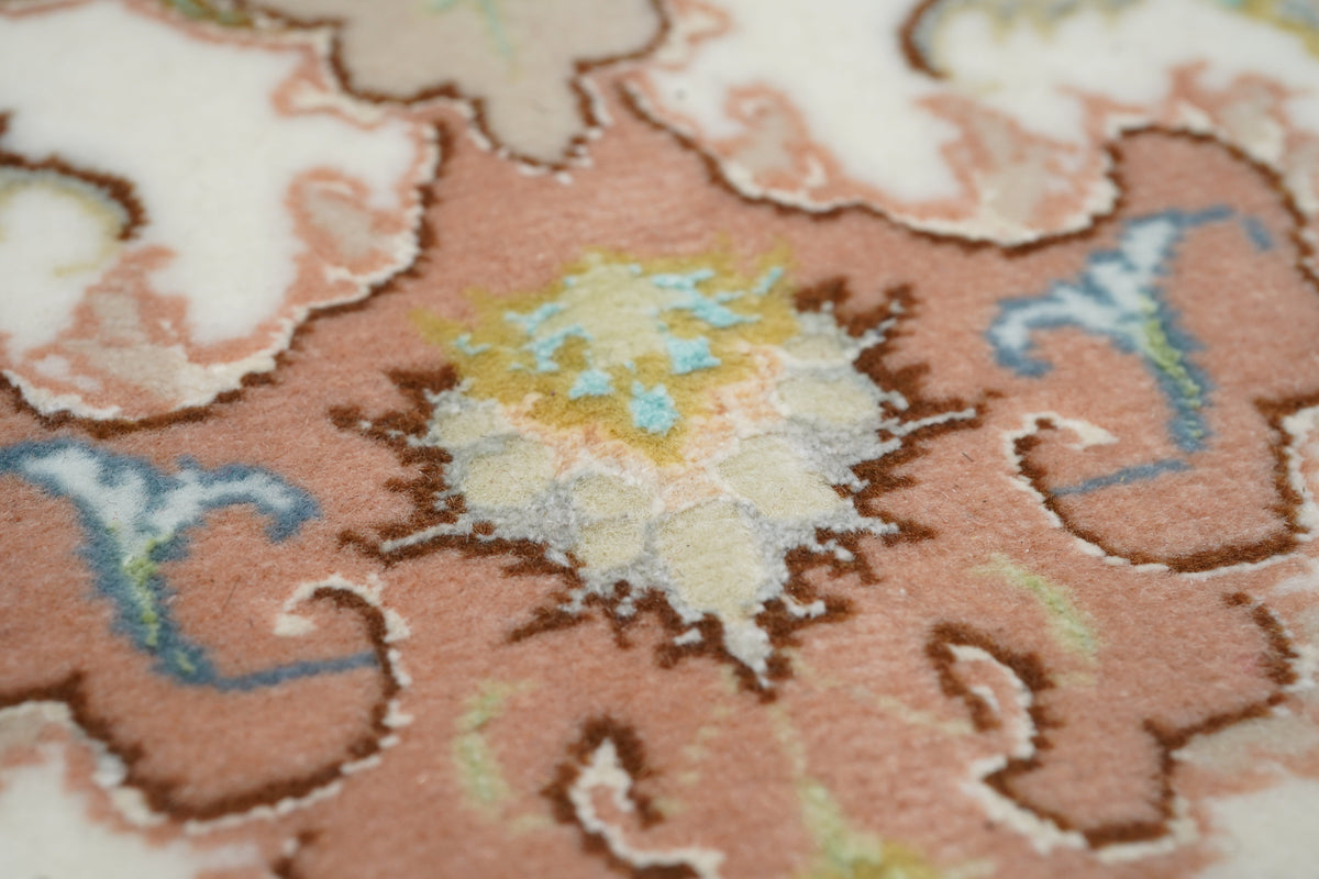 Extremely Fine Tabriz Woven by the Artist Master Weaver Wool & Silk Runner 2'7'' x 10'7''