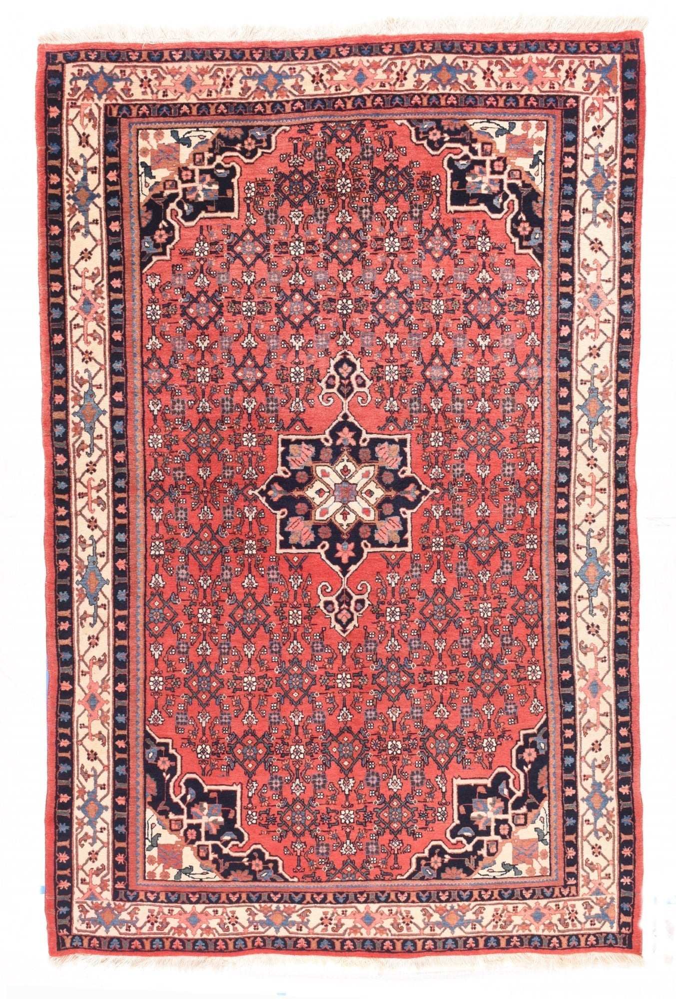 Vintage Bidjar Rug 4'11'' x 8'3''