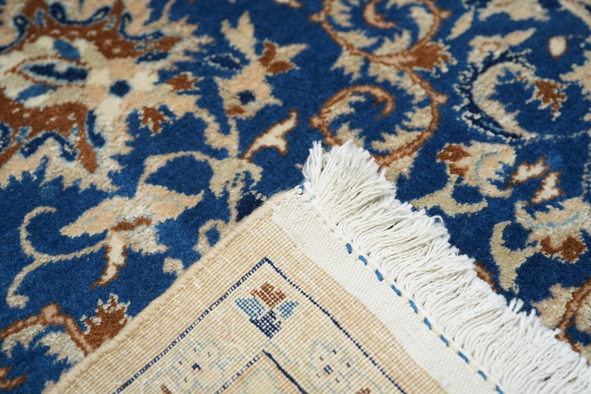 Extremely Fine  Nain HabibianRrug Wool & Silk 8'3'' x 11'9''
