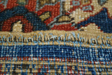 Antique  Heriz Rug 8' 5'' x 9' 2"
