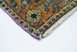 Antique Mohtasham Kashan Rug 4'2" x 6' 2"