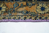 Antique Mohtasham Kashan Rug 4'2" x 6' 2"