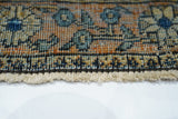 Antique Mohtasham Kashan Rug 4'2" x 6' 2"